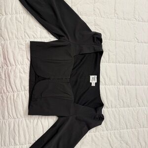 Princess Polly Black Crop Top